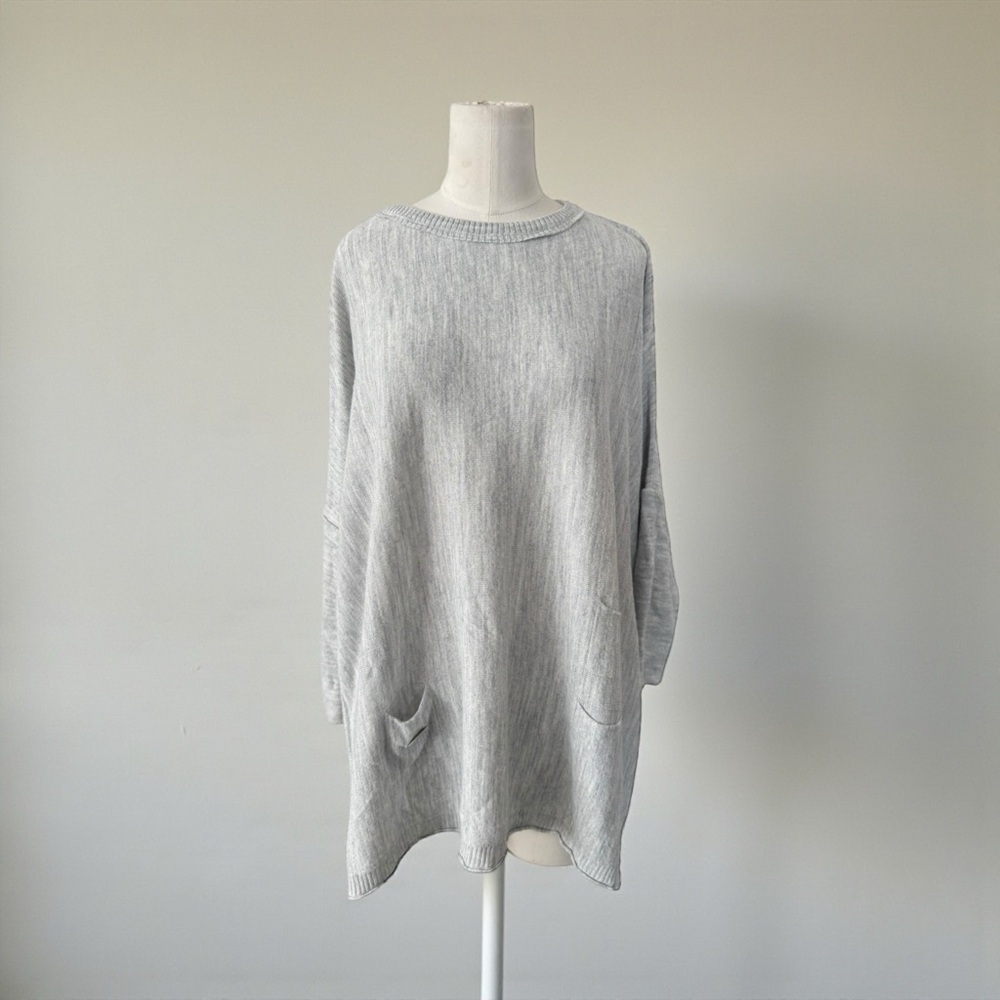 Catalina Sweater in Ash by Mersea - One Size